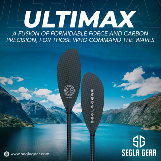 Pagaie kayak de mer Ultimax de Segla Gear