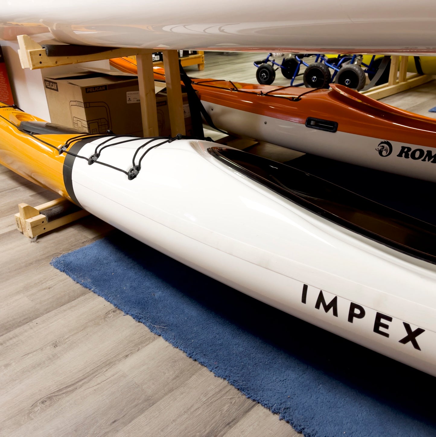 Kayak de mer Hatteras d'Impex - Pagaie Québec